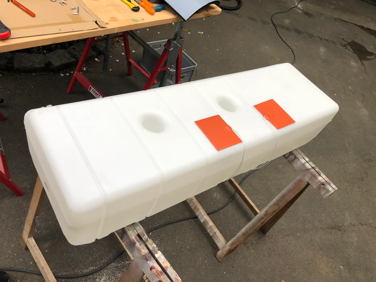 Der Panda noch ohne Flecken