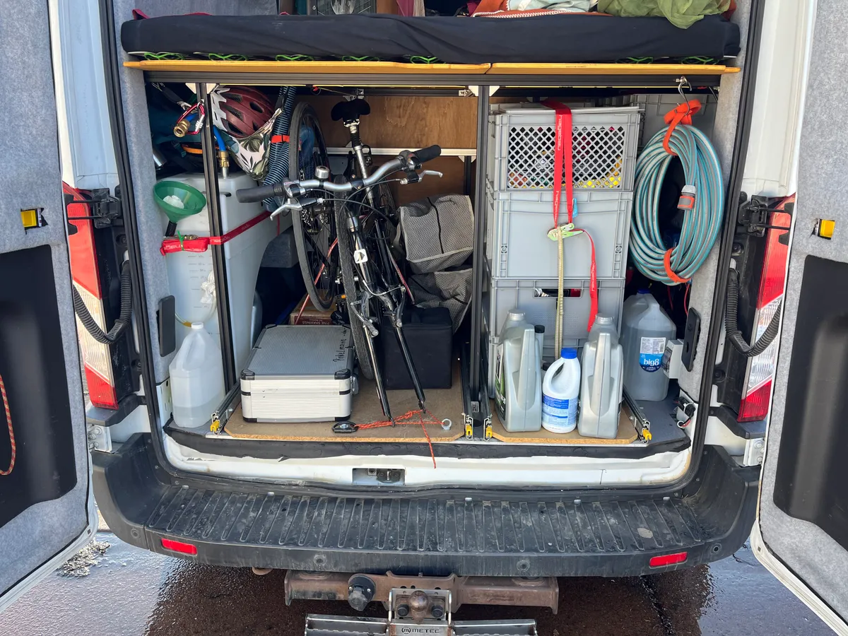 Wir haben eindeutig zu viel Zeug dabei