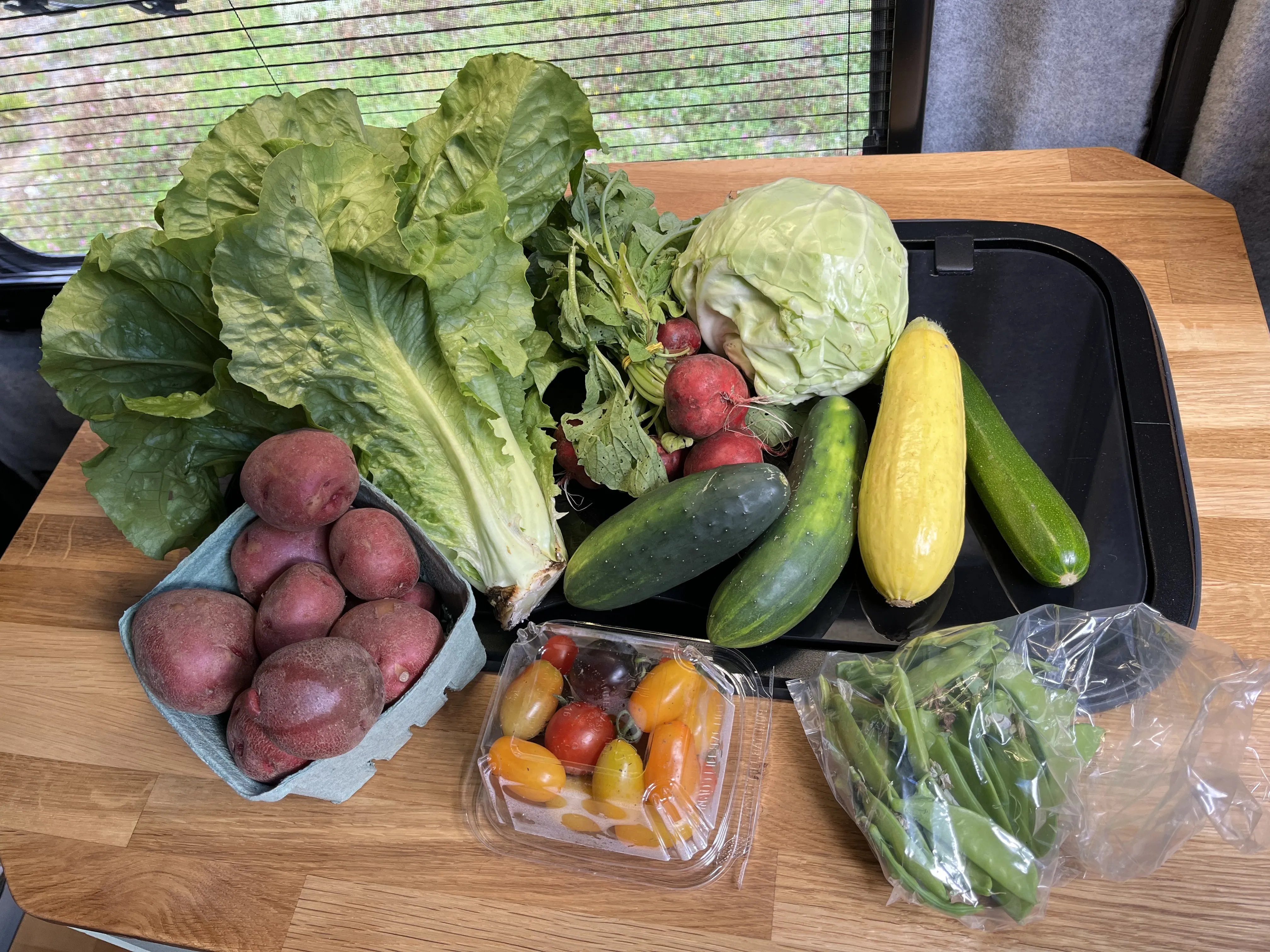 Gemüse von der Gros Morne Farm 